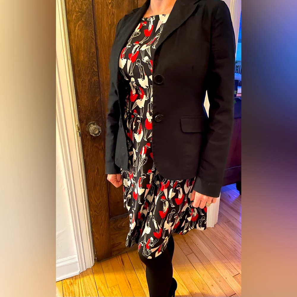 Brooks brothers red dress size 6, vintage hat ladies pattern. NWT